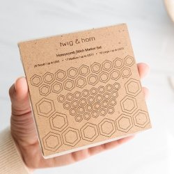 Twig &amp; Horn, Large Maskemarkrer Honeycomb