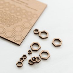 Twig &amp; Horn, Large Maskemarkrer Honeycomb