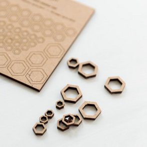 Twig & Horn, Large Maskemarkrer Honeycomb