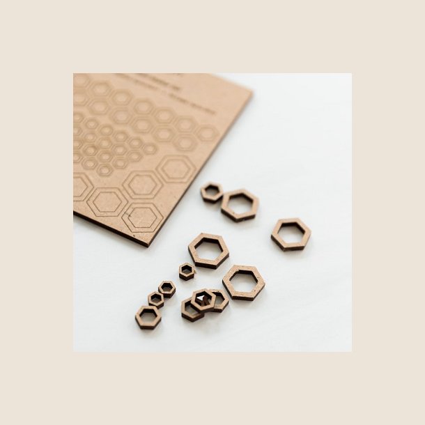 Twig &amp; Horn, Large Maskemarkrer Honeycomb