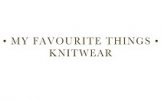 My Favourite Things Knitwear